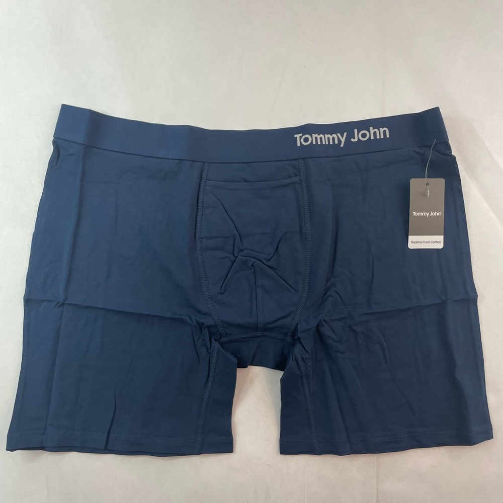 Tommy John Cool Cotton Mid-Length Boxer Brief 6" Men’s Size XL MSRP$34 NWT